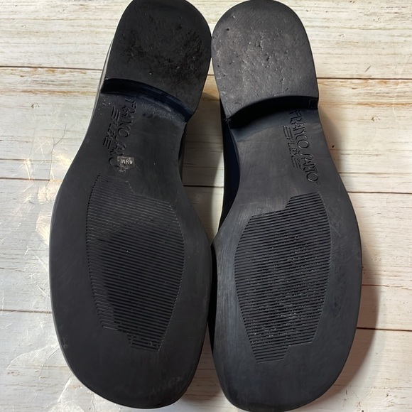 Franco Sarto women’s black leather classic loafers. Size 6.5. - Picture 7 of 7